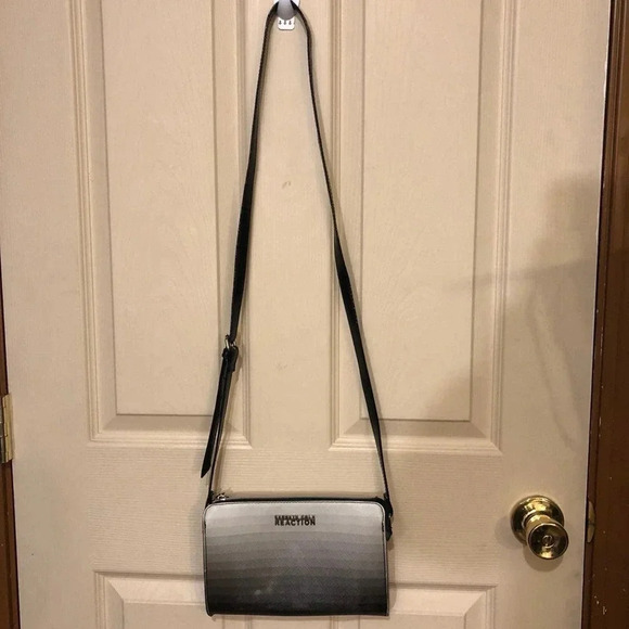 Kenneth Cole Reaction Faux Leather Mini Crossbody Purse Color Shaded - Picture 8 of 10